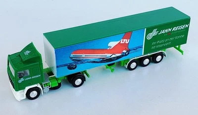 ALBEDO 1:87 #0927 Volvo F16 Globetrotter trailer Jahn Reisen LTU - Immagine 1 di 2