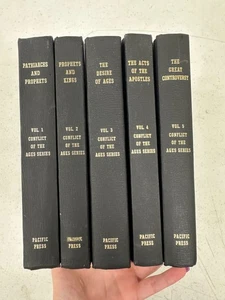 Conflict of Ages Komplettsatz Vol. 1 bis 5 von Ellen G. White Pacific Press 1950 - Bild 1 von 9