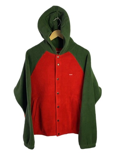 Supreme Others 18AW ROSSO Polartec Giacca Raglan con Cappuccio M Poliestere Cachi x