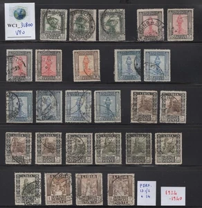 WC1_31800. AFRICAN COL.:LIBYA. Stock of 1924-40 AFRICAN THEMES stamps. Used - Picture 1 of 1