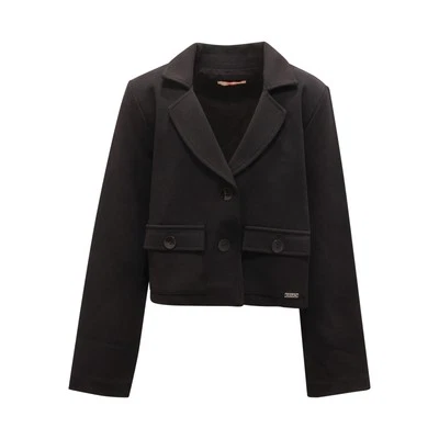 4312AZ GIACCA JERSEY RAGAZZA LIU JO JUNIOR GIRL JACKET BLACK Foto 1 de 4