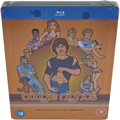 Boogie Nights Blu-Ray Steelbook Débossé - Zavvi Exclusive Limited Mark Wahlberg, - Image 1 of 4