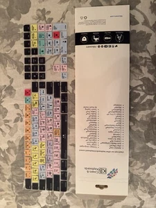 KB Covers Avid Pro Tools Keyboard Cover for 2021-2024Magic Keyboard W/ Numeric P - Picture 1 of 4