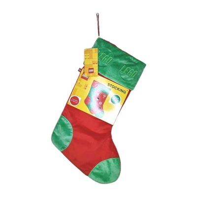 LEGO Holiday Stocking with 6 Patches Green Brick NOS - Image 1 of 4