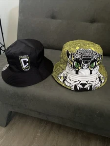 2025 Columbus Crew MLS Soccer Hispanic Heritage Night Reversible Bucket Hat - Picture 1 of 3