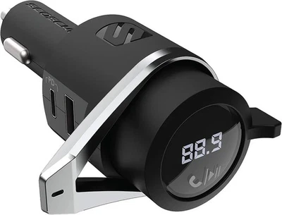 Scosche BTFREQ Bluetooth FM Transmitter Hands Free Car Kit w/ Dual USB ports ... - Image 1 of 4