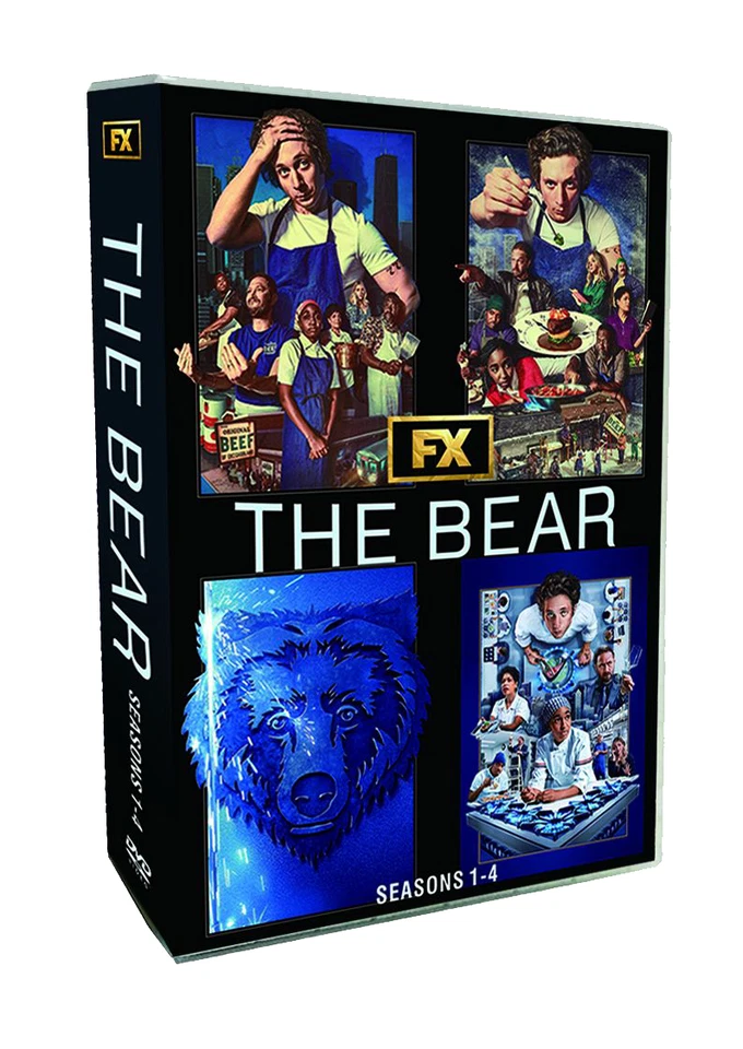 THE BEAR: The Complete Series, Seasons 1-4 (DVD, 12-disc, Box-set) TV Series Foto 1 de 1
