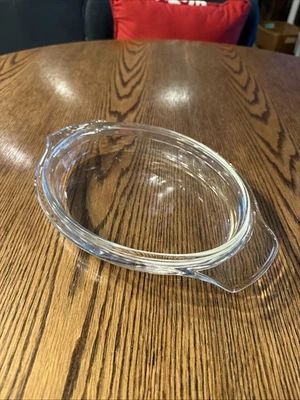 Anchor Hocking Fire King Replacement LID For 433 Clear Glass Oval Casserole - Image 1 of 4