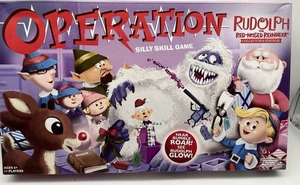 Rudolph the Red-Nosed Reindeer Collector's Edition Operation Game Retired - Picture 1 of 6