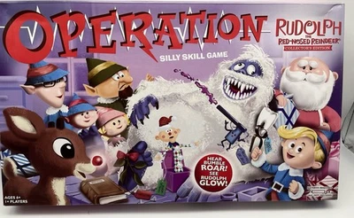 Rudolph the Red-Nosed Reindeer Collector's Edition Operation Game Retired - Image 1 of 4