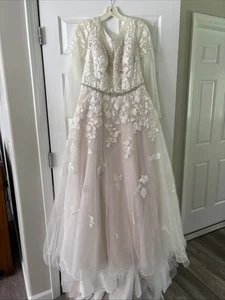 Bridal Dress Size 16W - Picture 1 of 13