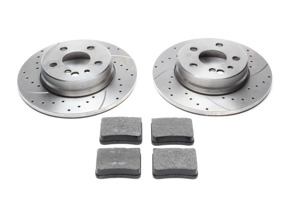 TA TECHNIX Discos de Freno Deportivos Eje Trasero + Pastillas - CLASE S W140 - Imagen 1 de 1