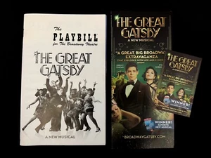 GREAT GATSBY Broadway Playbill ( 140th Anniversary Ltd. Edition) Jeremy Jordan - Picture 1 of 4