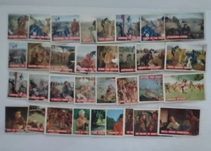Carte collezionabili Davy Crockett dorso arancione 1956 - 60 carte - Foto 1 di 4
