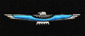 New! 1974-1997 Ford Thunderbird CARPET Floor Mats w Embroidered Bird Logo Choose