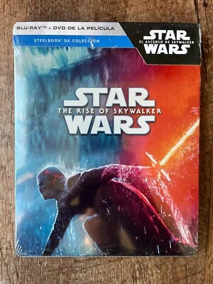 Star Wars: The Rise of Skywalker w. Steelbook (Blu-ray, Import, Region Free) NEW - Image 1 of 4