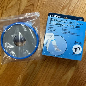 Water Proof Leg Cast Cover for Shower by TKWC#5738/Watertight Cover/Adult Short - Picture 1 of 4