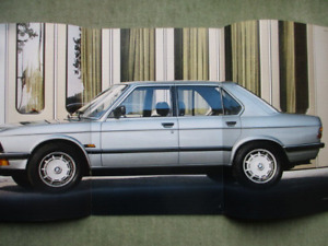 BMW 520i E28 528e M535i Japan Katalog September 1986 Brochure Raritä