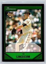 2007  Bowman Draft Picks & Prospects #BDP11 Tim Lincecum RC Giants Card
