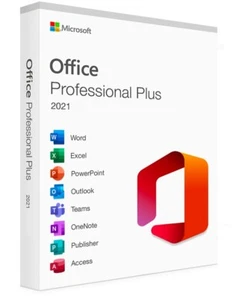 Microsoft Office Professional Plus 2021 clave de producto, licencia completa, de por vida, 1 pieza - Imagen 1 de 1
