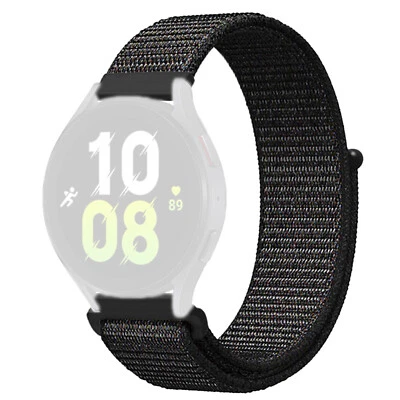 Nylon Armband 20 / 22mm Stegbreite Uhrenarmband für Samsung Huawei Amazfit - Bild 1 von 2