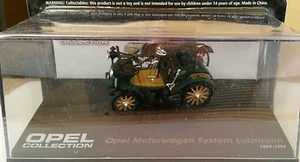 Die Cast " Opel Motorswagen Système Lutzmann 1899-1901 Collection Échelle 1/43 - Picture 1 of 1