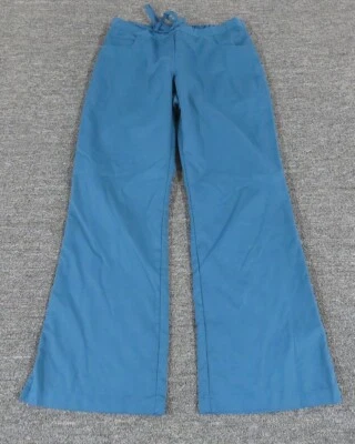 Grey's Anatomy Scrub Pants Womens XS Petite Green Drawstring Waist Cargo Pocket - Image 1 of 4