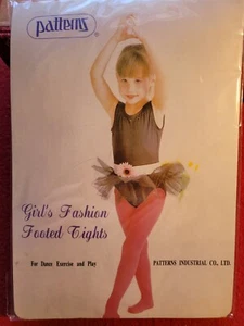 Girls Yellow Fashion Footed  Tights Halloween Accessory  - Picture 1 of 2