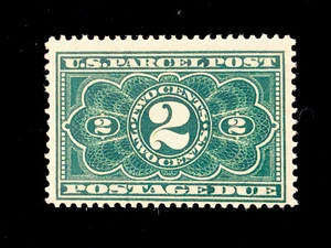U.S: MINT #JQ2 NEVER HINGED OG CV $160 - Imagen 1 de 2