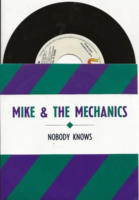 MIKE & THE MECHANICS GENESIS NOBODY KNOWS SPAIN PROMO SINGLE NEW MINT - Image 1 of 2