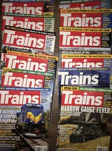 Trains 2009 Magazine 12 Issues Magazines - Picture 1 of 7