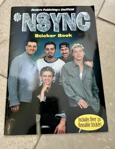 Vintage Modern Publishing's Unofficial *NSYNC Sticker Book With 30+ Stickers NEW - Picture 1 of 3