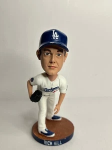Rich Hill Signed 2018 SGA Dodgers Bobblehead BAS L11579 - Picture 1 of 6