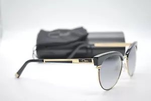 NEW CAZAL MOD. 9076 COL. 001 GOLD BLK GRADIENT AUTHENTIC FRAME SUNGLASSES 52-18 - Picture 1 of 5