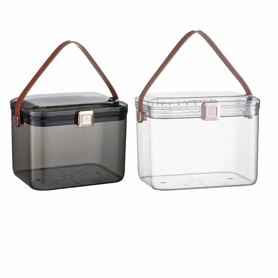 Portable Storage Box Plastic First Aid Box Medicine Cabinet School Supplies - Image 1 of 2