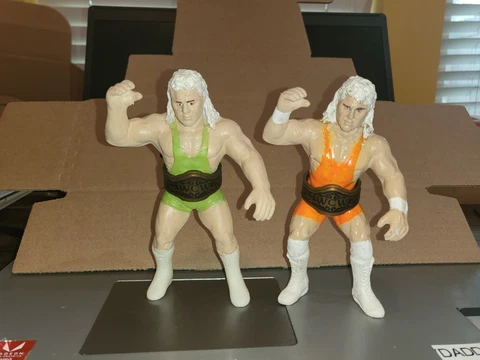 2 WWF WCW HASBRO CURT HENNIG MR. PERFECT  GALOOB WRESTLING FIGURE MATTEL Cover