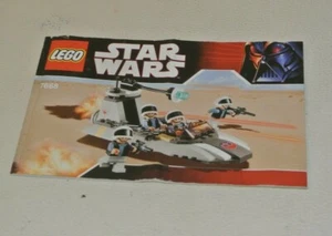 LEGO Star Wars : Notice instruction Manuel - Set 7668 Rebel Scout Speeder - Imagen 1 de 1