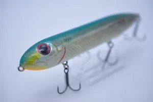 Heddon Excalibur Super Spook Jimmy Huston 7/8oz Topwater Lake Fork Shad VG - Picture 1 of 8