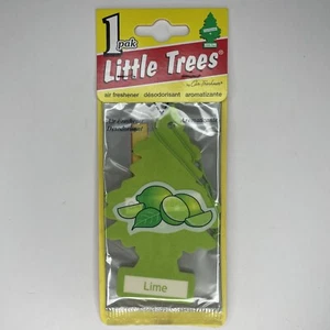 Little Tree Lime Hanging Car Air Freshener Discontinued Scent 2006 - Picture 1 of 5
