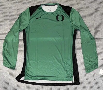 Nike Verde/Negro Oregon Ducks Hombre Grande Fútbol Manga Larga Camisa Nueva con Etiquetas Foto 1 de 4