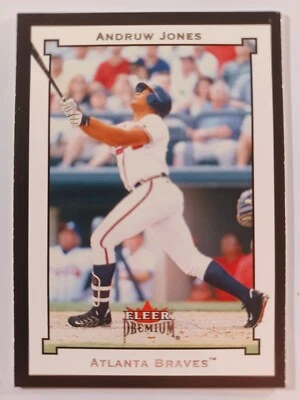 2002 Fleer Premium Baseball #145 Andruw Jones - Image 1 of 3