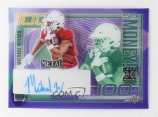 2023 Leaf Metal So Money! 1/1 Michael Wilson #SM-MW1 Rookie Auto RC 4z8