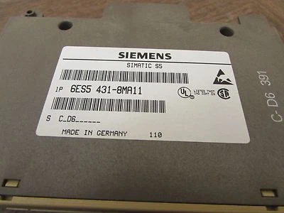 Siemens 6ES5431-8MA11 SIMATIC S5 431-8 Entrada digital (ST1224) Foto 1 de 2