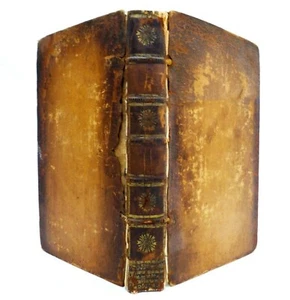 LATE 18TH C (FR/1780) ANTIQUE 'LETTRES DE MADAME LA MARQUISE DE SEVIGNE' LEATHER - Picture 1 of 12