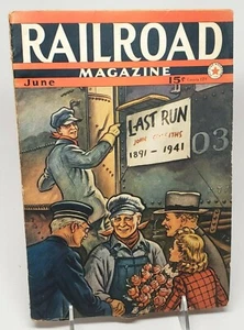 Railroad Magazine June 1941 Vol. 30 No. 1 Red Star Props Used in Railroad Movies - Picture 1 of 10