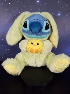 2019 Disney Stitch Easter Bunny Costume Stitch Roughly 17" Plush Stuffed - Picture 1 of 7