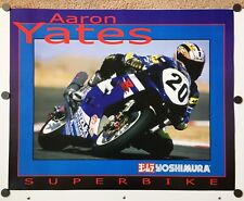 Vintage Original Poster 2002 Aaron Yates Yoshimura Suzuki GSX-R Superbike