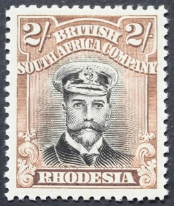 Rhodesien Admiral Die III Two Shillings SG 273 postfrisch - Bild 1 von 1
