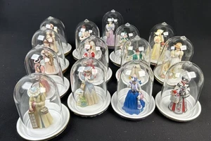 Avon Mrs P.F.E Albee 3" Porcelain Figurines Domed Display Lady History 1995-2008 - Picture 1 of 11