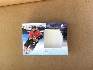 2021-22 SP Game Used NHL Lake TAHOE Rink Glass Relic Alex Tuch /25 - Picture 1 of 2